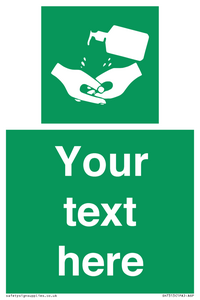 Custom Safe Condition Hand sanitiser